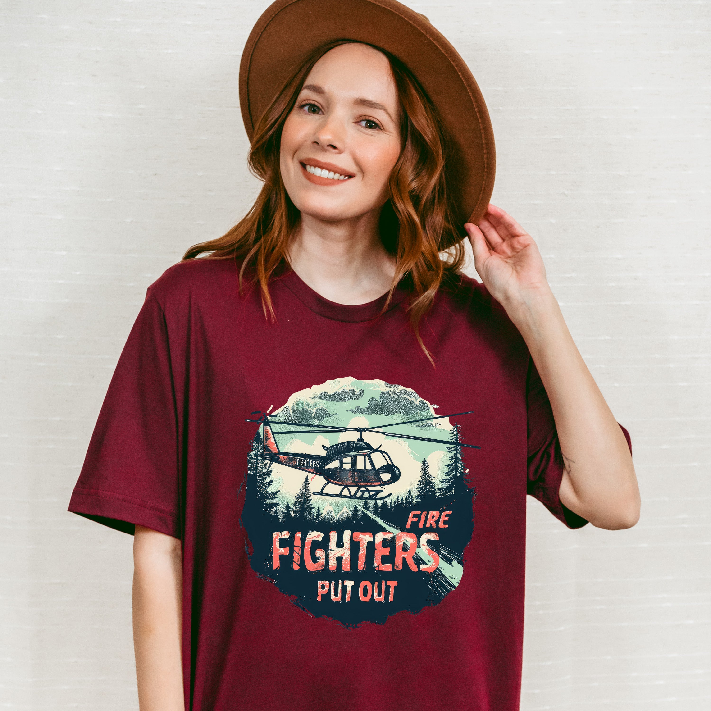Fire Fighters Put Out - Firefighter Unisex Crewneck T-Shirt Sweatshirt Hoodie