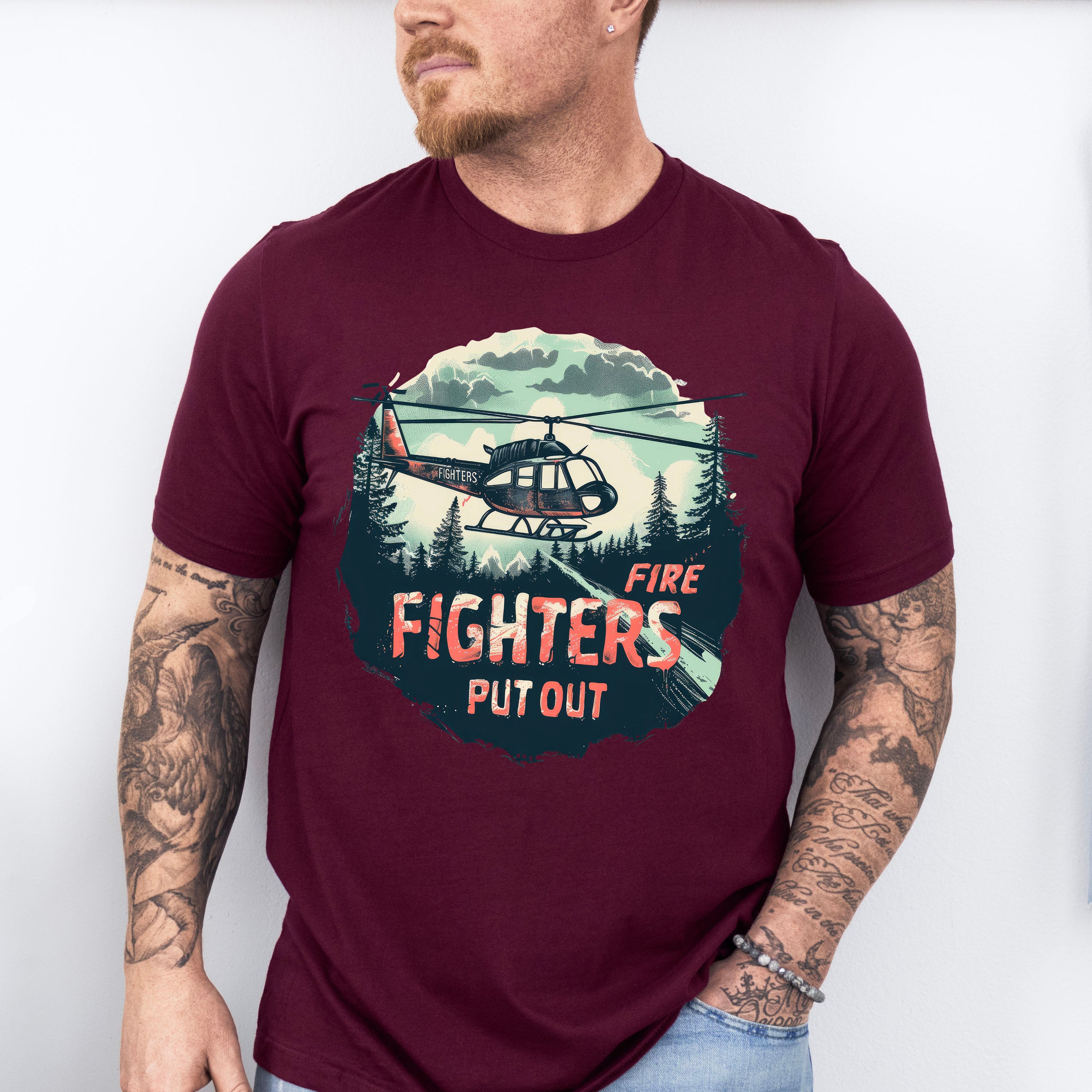Fire Fighters Put Out - Firefighter Unisex Crewneck T-Shirt Sweatshirt Hoodie