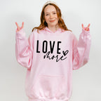 Love More - Valentines Theme Unisex Crewneck T-Shirt Sweatshirt Hoodie