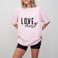 Love More - Valentines Theme Unisex Crewneck T-Shirt Sweatshirt Hoodie