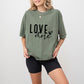 Love More - Valentines Theme Unisex Crewneck T-Shirt Sweatshirt Hoodie