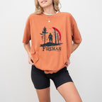 Dibs On The Fireman - Firefighter Unisex Crewneck T-Shirt Sweatshirt Hoodie