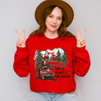 Once & Always a Firefighter Firetruck Design - Firefighter Unisex Crewneck T-Shirt Sweatshirt Hoodie