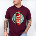 Back The Red - Firefighter Unisex Crewneck T-Shirt Sweatshirt Hoodie