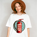 Back The Red - Firefighter Unisex Crewneck T-Shirt Sweatshirt Hoodie