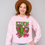 Stuck On You - Valentines Theme Unisex Crewneck T-Shirt Sweatshirt Hoodie