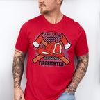 I'm Just A Woman Who Loves Her Firefighter - Firefighter Unisex Crewneck T-Shirt Sweatshirt Hoodie