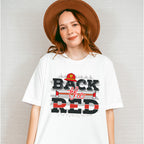 Back The Red Axes Design - Firefighter Unisex Crewneck T-Shirt Sweatshirt Hoodie