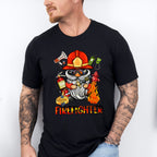 Firefighter Gnome - Firefighter Unisex Crewneck T-Shirt Sweatshirt Hoodie