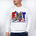EMT Leopard Design - EMT Unisex Crewneck T-Shirt Sweatshirt Hoodie