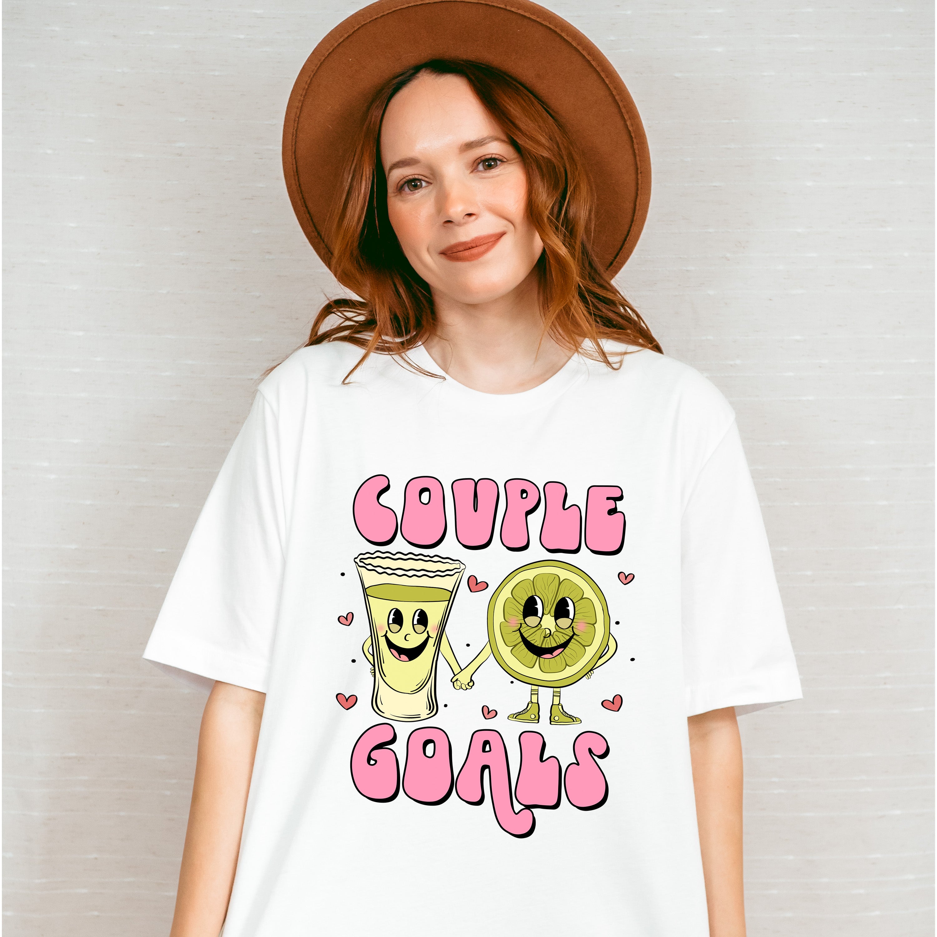 Couple Goals - Valentines Theme Unisex Crewneck T-Shirt Sweatshirt Hoodie