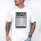 EMT Nutrition Facts - EMT Unisex Crewneck T-Shirt Sweatshirt Hoodie