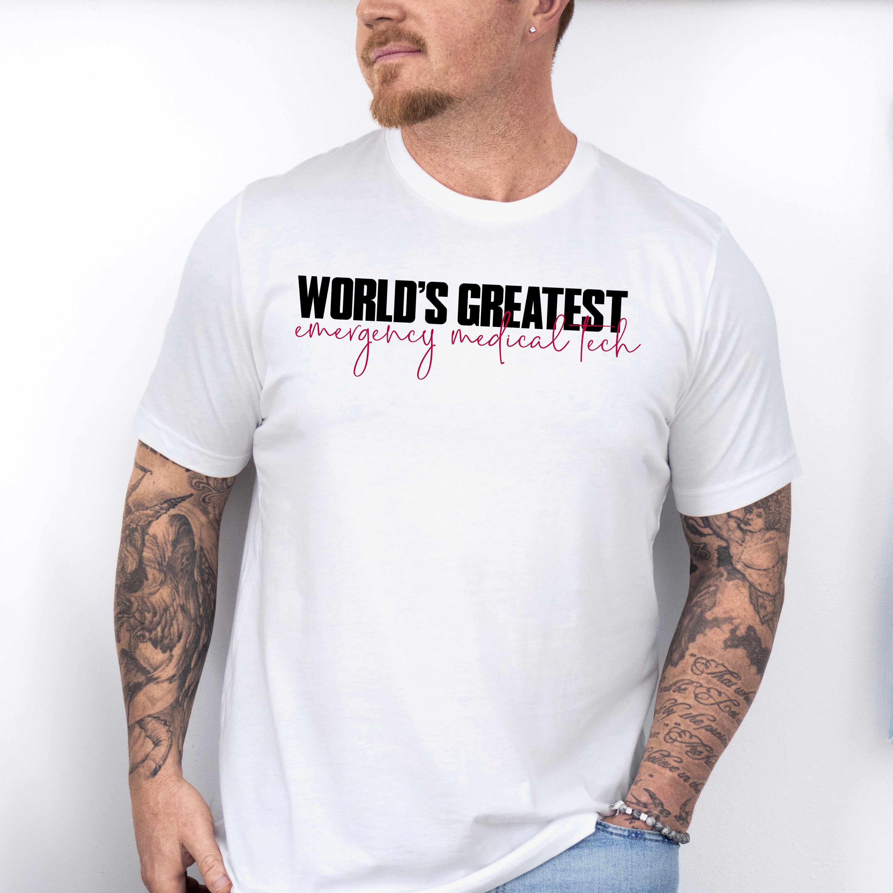 World's Greatest EMT - EMT Unisex Crewneck T-Shirt Sweatshirt Hoodie