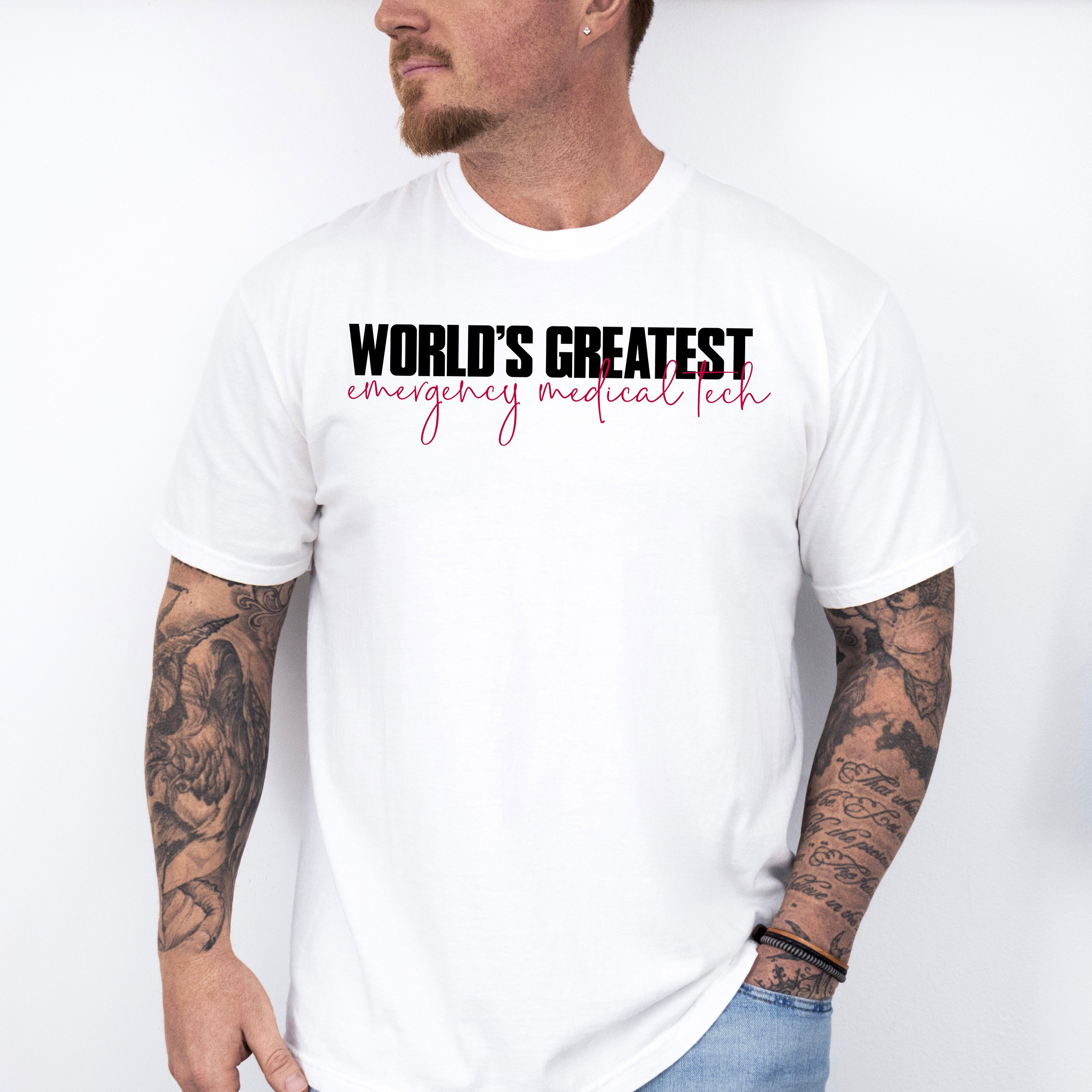 World's Greatest EMT - EMT Unisex Crewneck T-Shirt Sweatshirt Hoodie