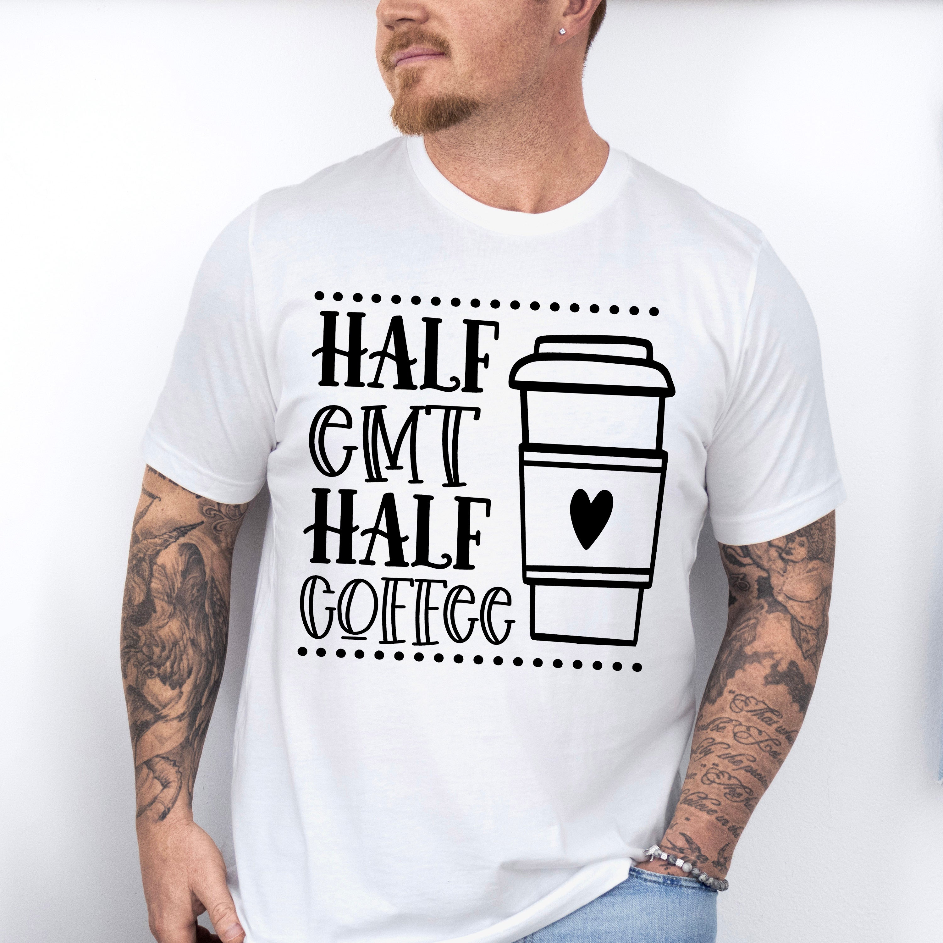 Half EMT Half Coffee - EMT Unisex Crewneck T-Shirt Sweatshirt Hoodie