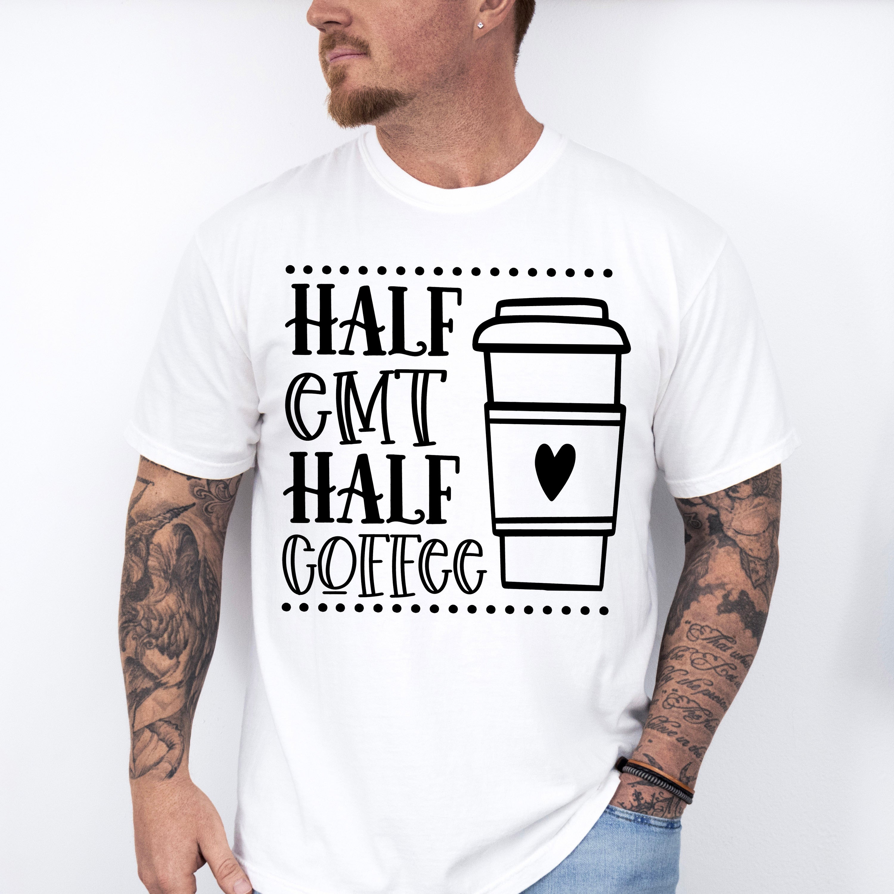 Half EMT Half Coffee - EMT Unisex Crewneck T-Shirt Sweatshirt Hoodie
