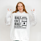 Half EMT Half Coffee - EMT Unisex Crewneck T-Shirt Sweatshirt Hoodie