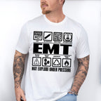 EMT May Explode Under Pressure - EMT Unisex Crewneck T-Shirt Sweatshirt Hoodie