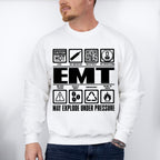 EMT May Explode Under Pressure - EMT Unisex Crewneck T-Shirt Sweatshirt Hoodie