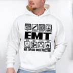 EMT May Explode Under Pressure - EMT Unisex Crewneck T-Shirt Sweatshirt Hoodie
