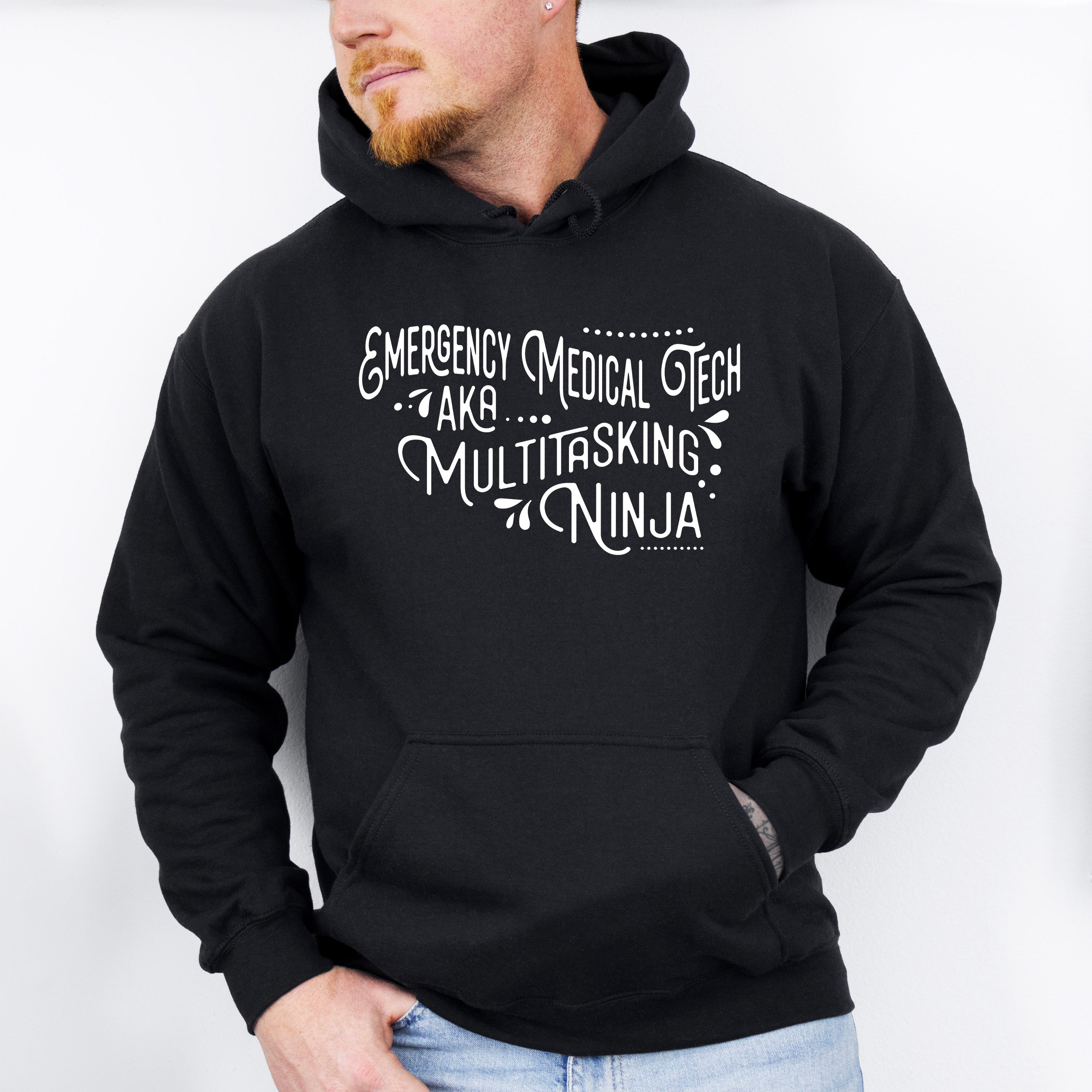 EMT Aka Multitasking Ninja - EMT Unisex Crewneck T-Shirt Sweatshirt Hoodie