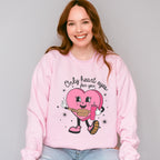 Only Heart Eyes For You - Valentines Theme Unisex Crewneck T-Shirt Sweatshirt Hoodie