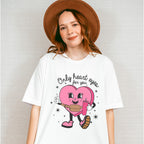 Only Heart Eyes For You - Valentines Theme Unisex Crewneck T-Shirt Sweatshirt Hoodie
