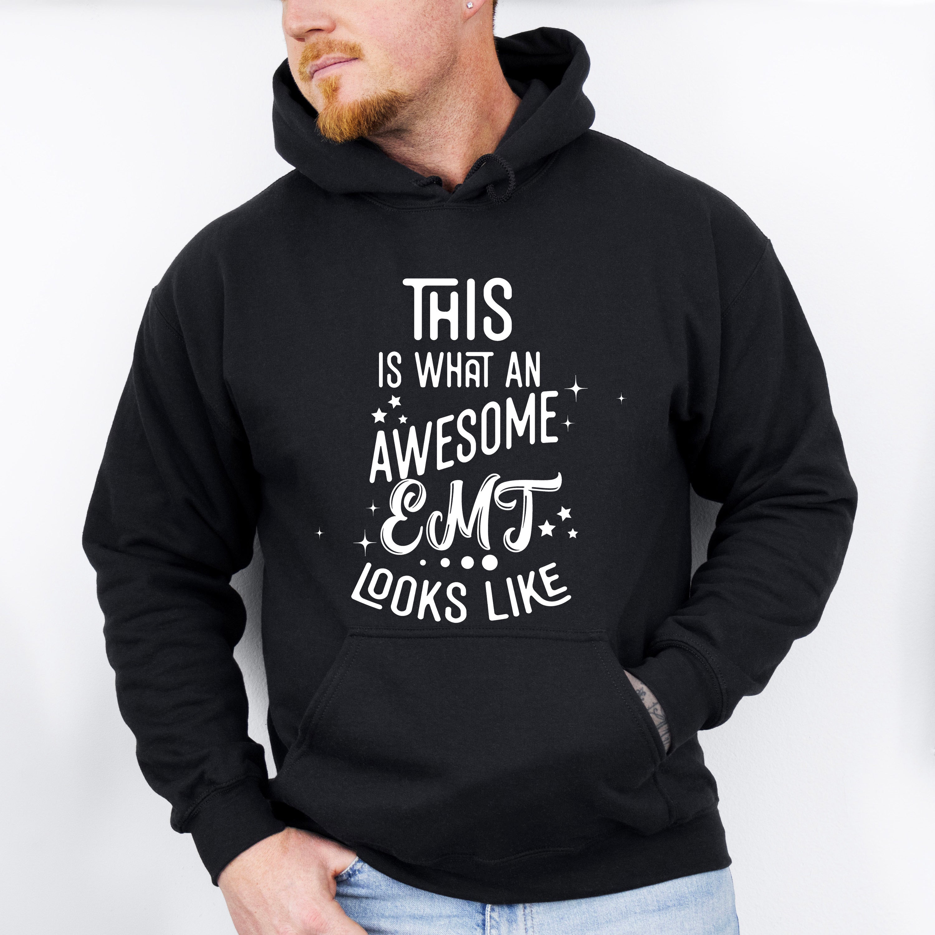 This Is What An Awesome EMT Looks Like - EMT Unisex Crewneck T-Shirt Sweatshirt Hoodie