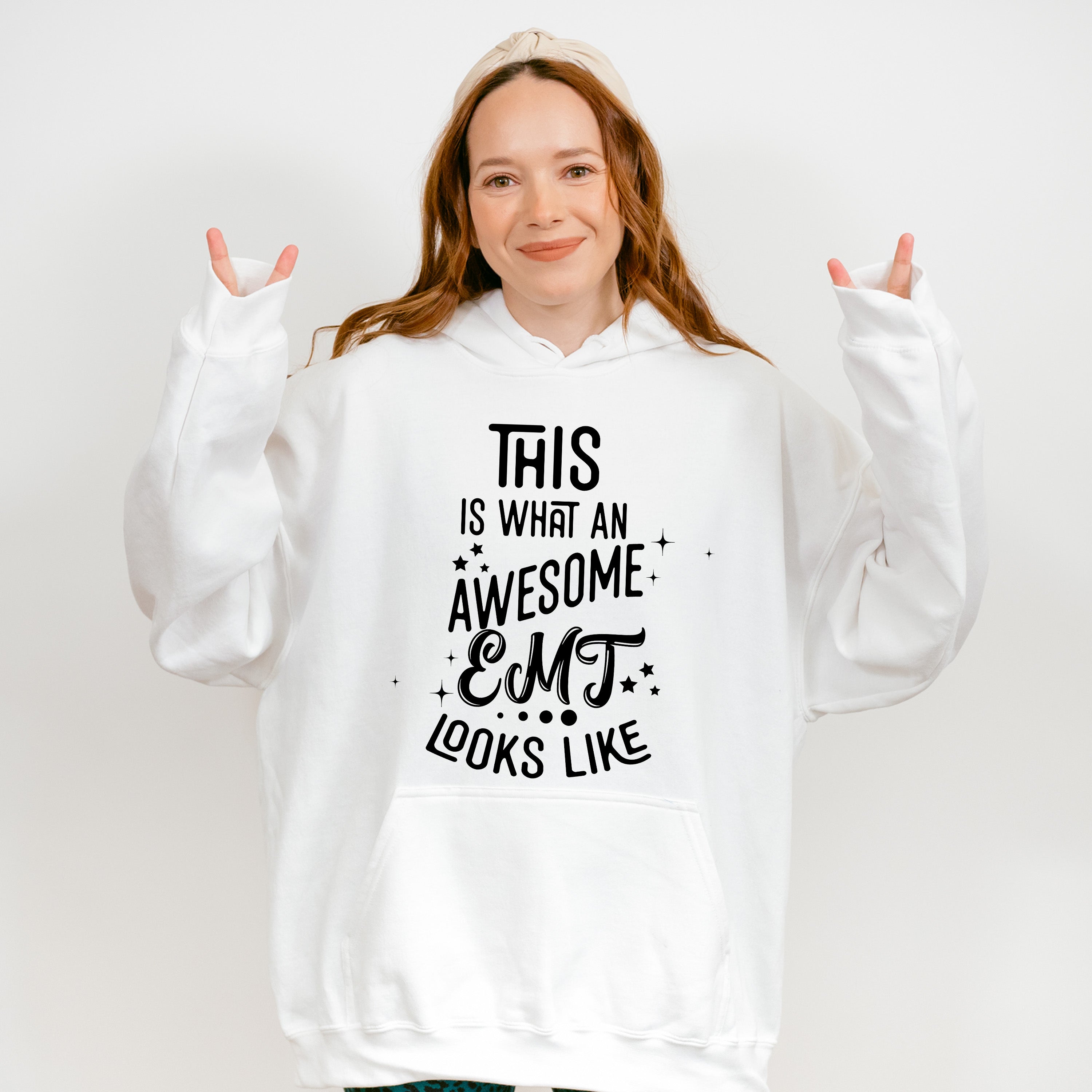 This Is What An Awesome EMT Looks Like - EMT Unisex Crewneck T-Shirt Sweatshirt Hoodie