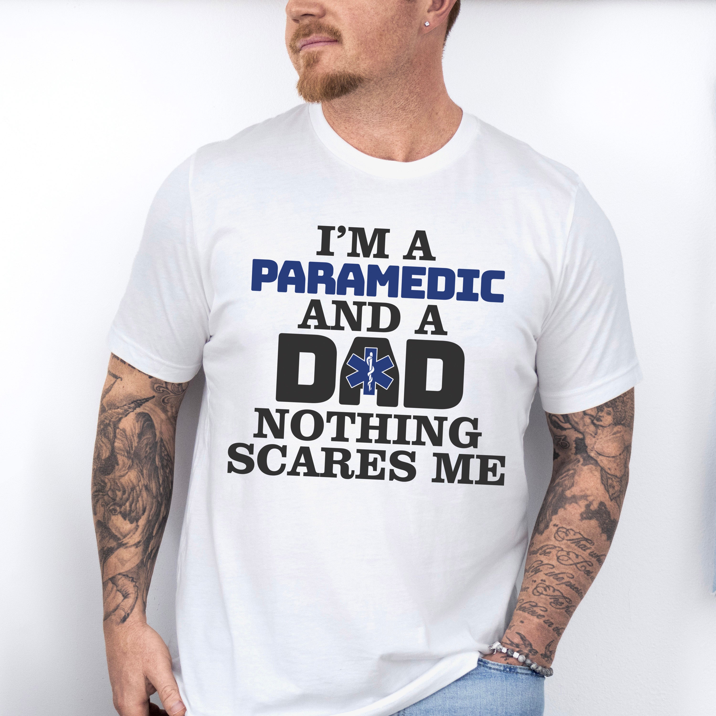 I'm A Paramedic And A Dad - EMT Unisex Crewneck T-Shirt Sweatshirt Hoodie