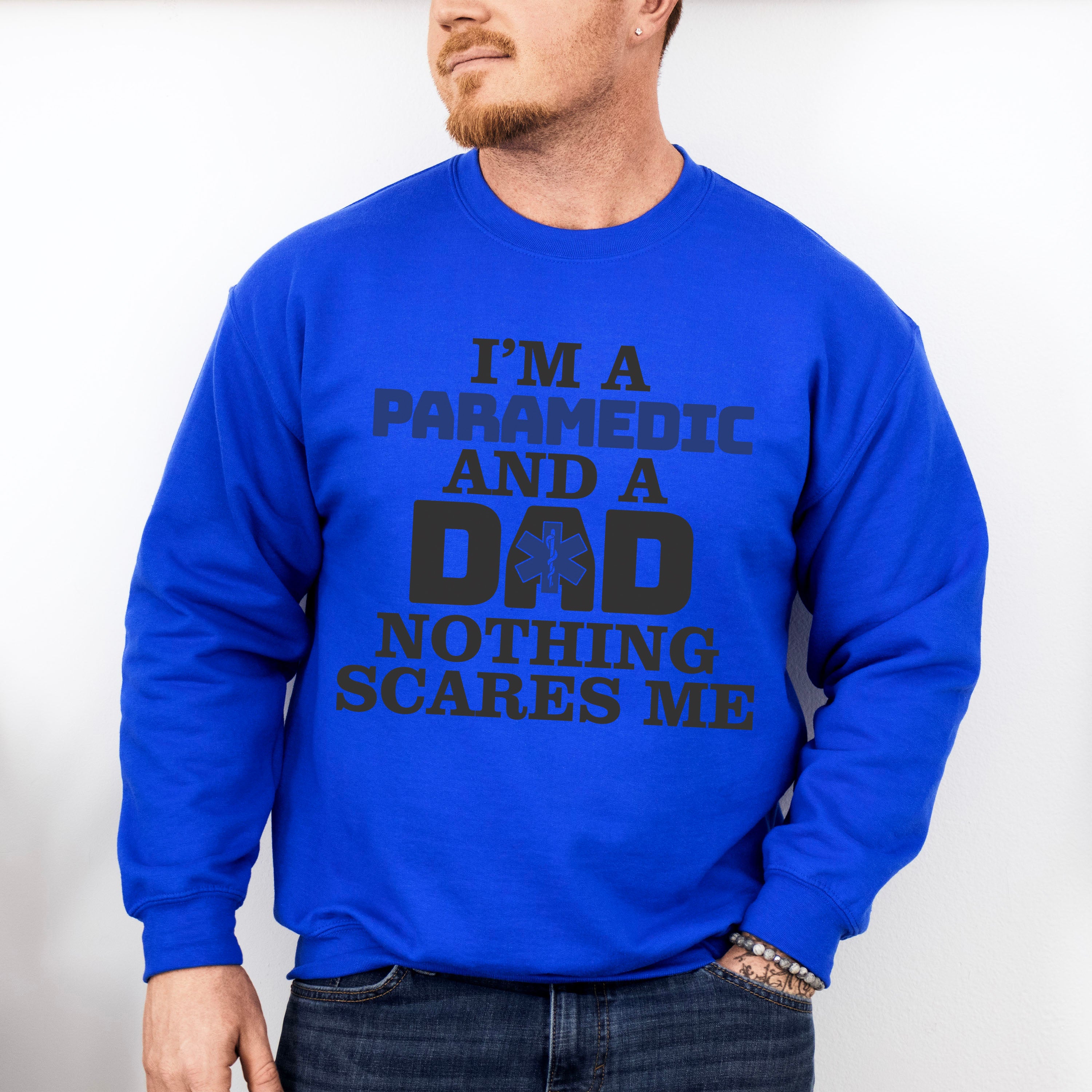 I'm A Paramedic And A Dad - EMT Unisex Crewneck T-Shirt Sweatshirt Hoodie