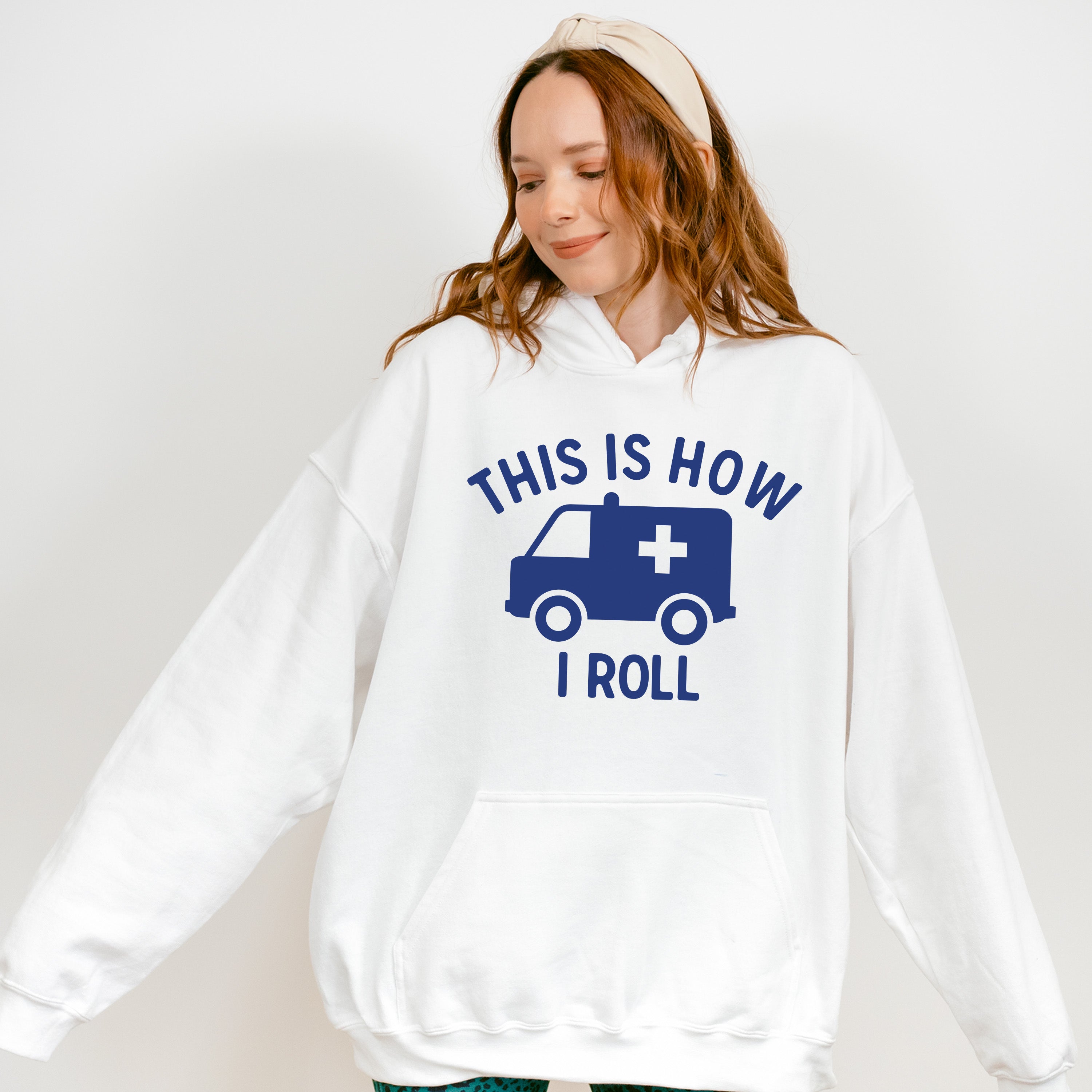 This Is How I Roll - EMT Unisex Crewneck T-Shirt Sweatshirt Hoodie