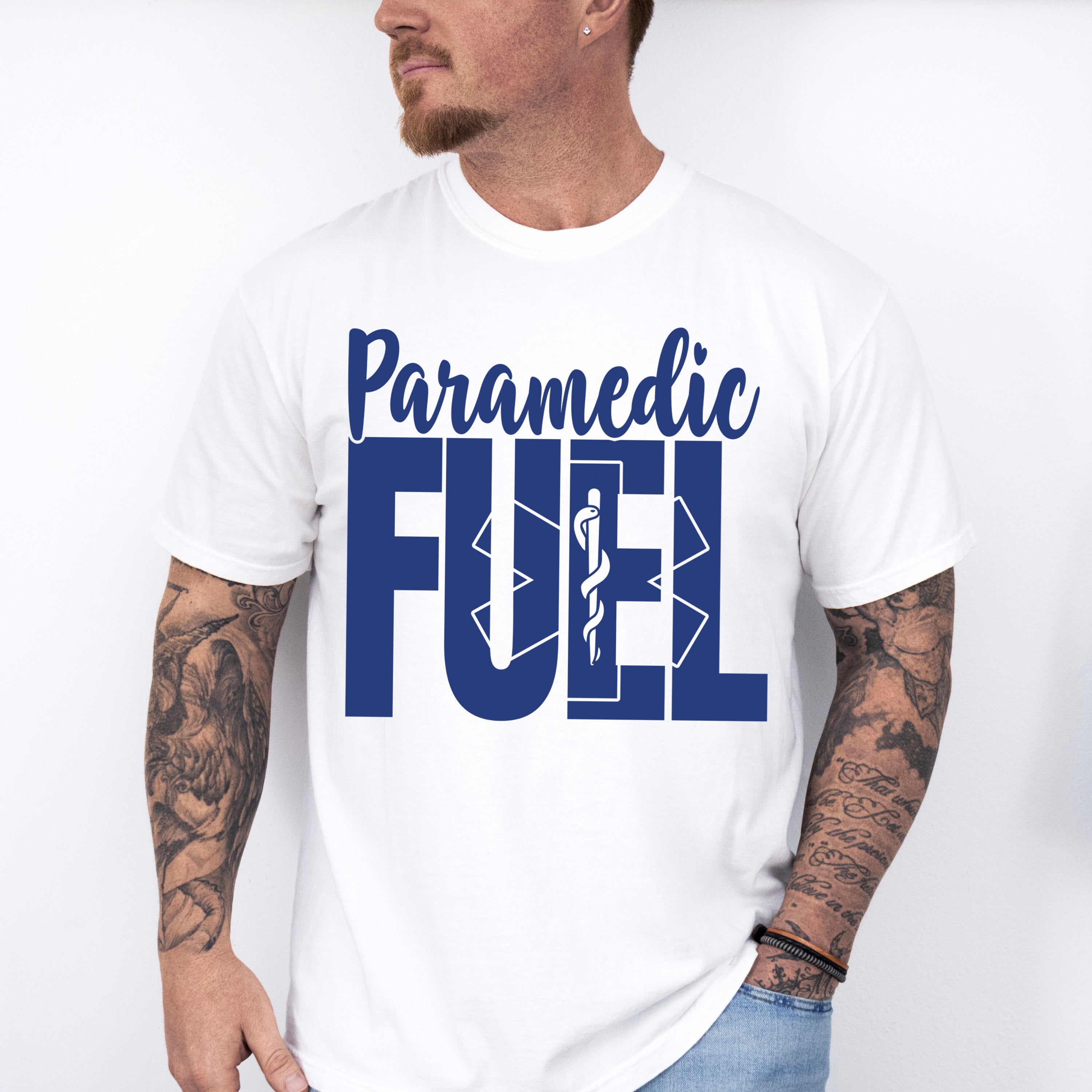 Paramedic Fuel - EMT Unisex Crewneck T-Shirt Sweatshirt Hoodie
