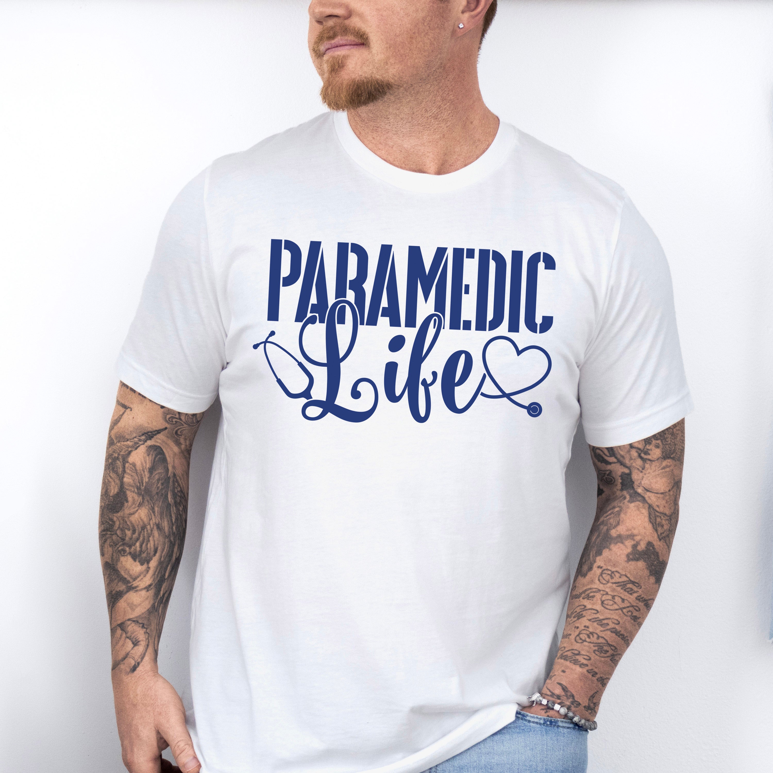 Paramedic Life - EMT Unisex Crewneck T-Shirt Sweatshirt Hoodie