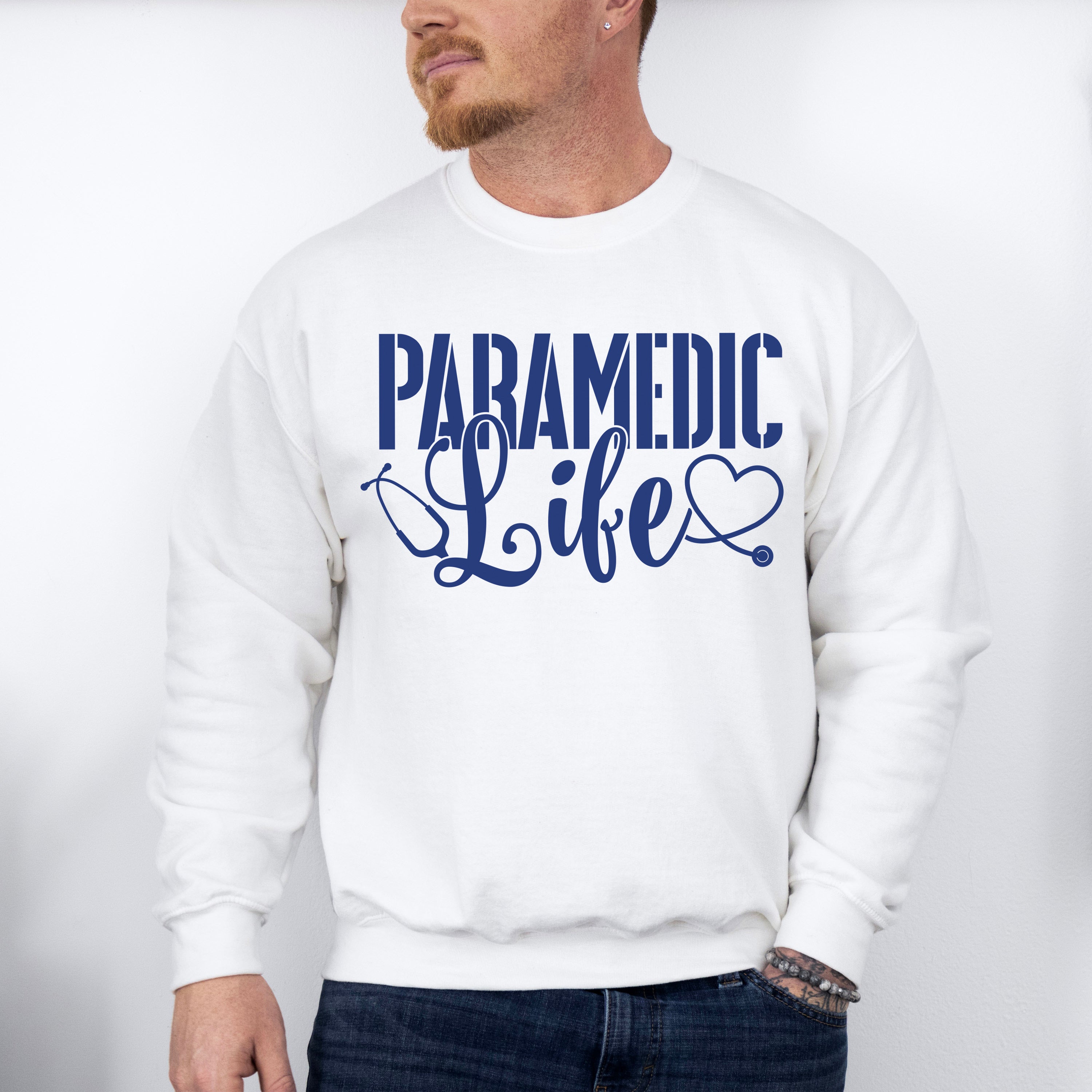 Paramedic Life - EMT Unisex Crewneck T-Shirt Sweatshirt Hoodie