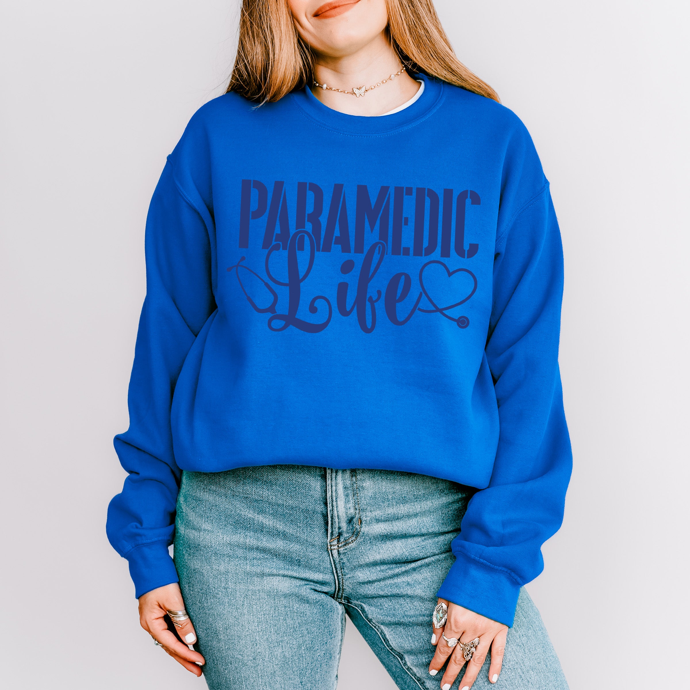 Paramedic Life - EMT Unisex Crewneck T-Shirt Sweatshirt Hoodie