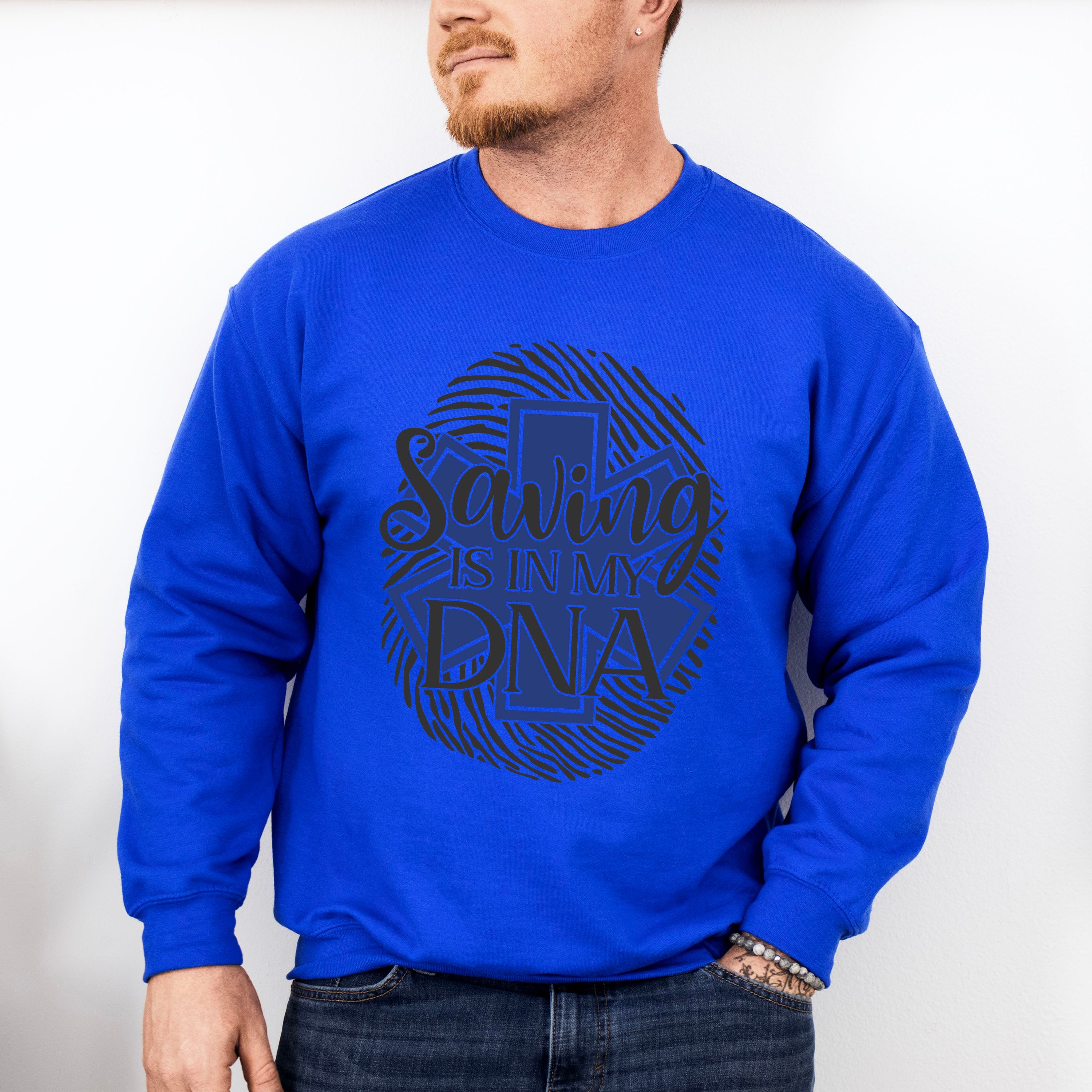 Saving Is In My DNA - EMT Unisex Crewneck T-Shirt Sweatshirt Hoodie