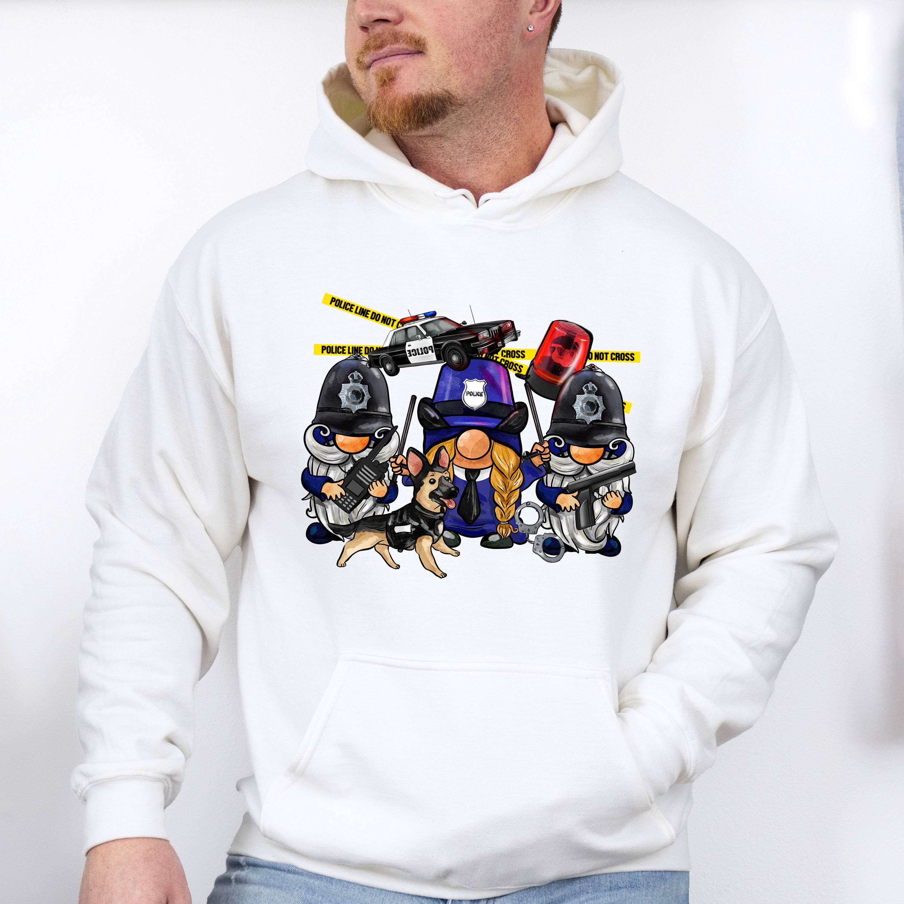 Police Gnomes - Police Unisex Crewneck T-Shirt Sweatshirt Hoodie
