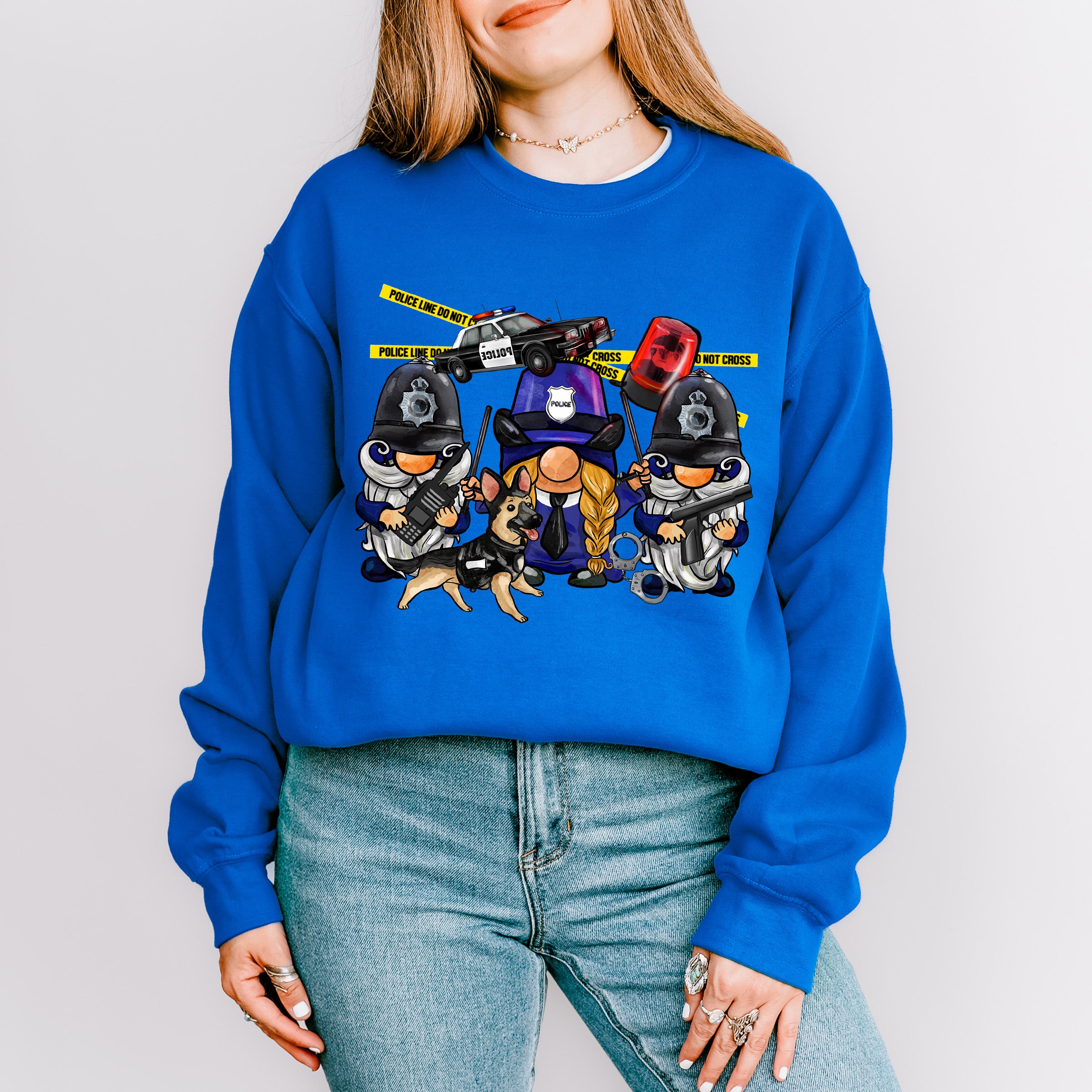 Police Gnomes - Police Unisex Crewneck T-Shirt Sweatshirt Hoodie