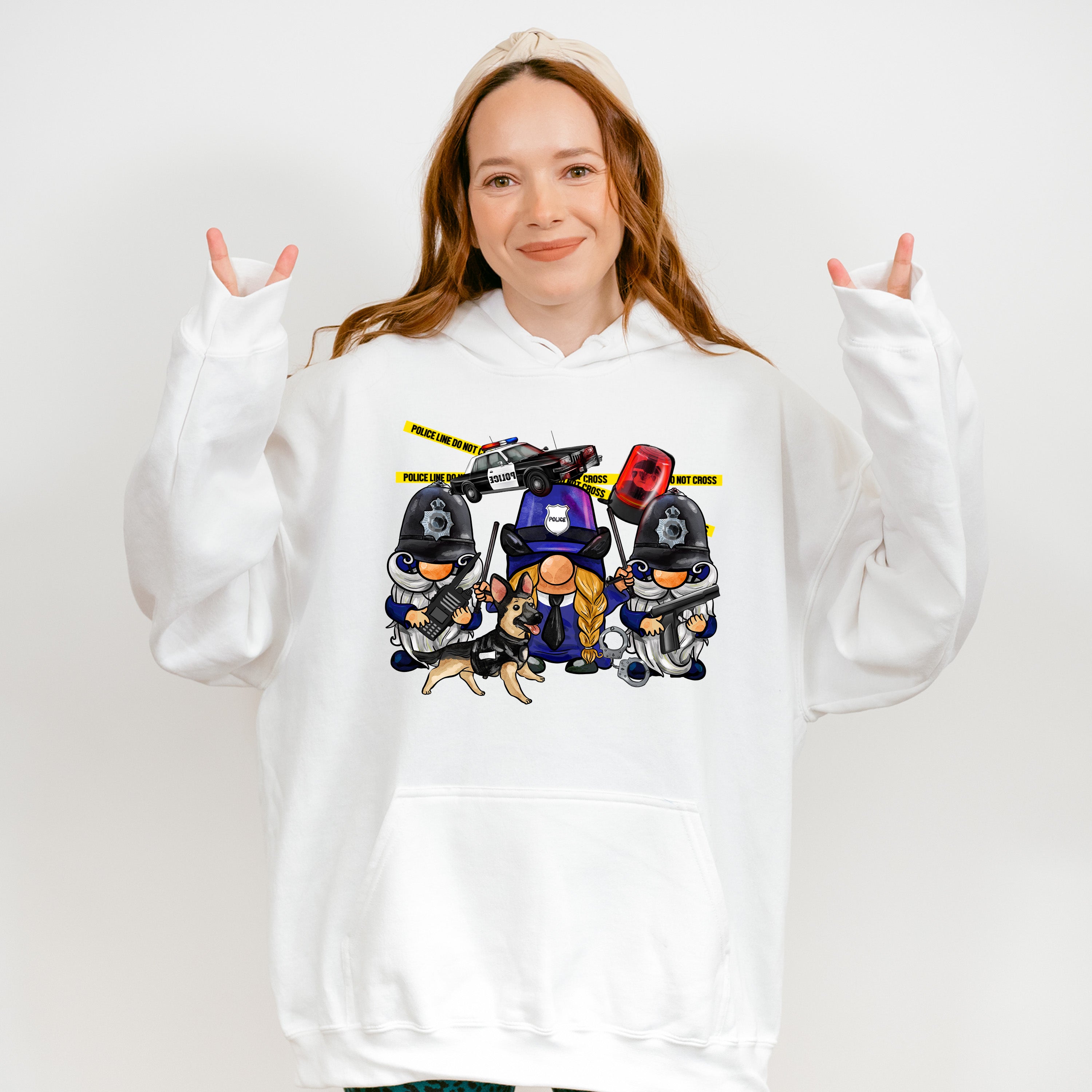 Police Gnomes - Police Unisex Crewneck T-Shirt Sweatshirt Hoodie