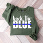 Back The Blue - Police Unisex Crewneck T-Shirt Sweatshirt Hoodie