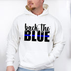 Back The Blue - Police Unisex Crewneck T-Shirt Sweatshirt Hoodie