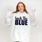 Back The Blue - Police Unisex Crewneck T-Shirt Sweatshirt Hoodie
