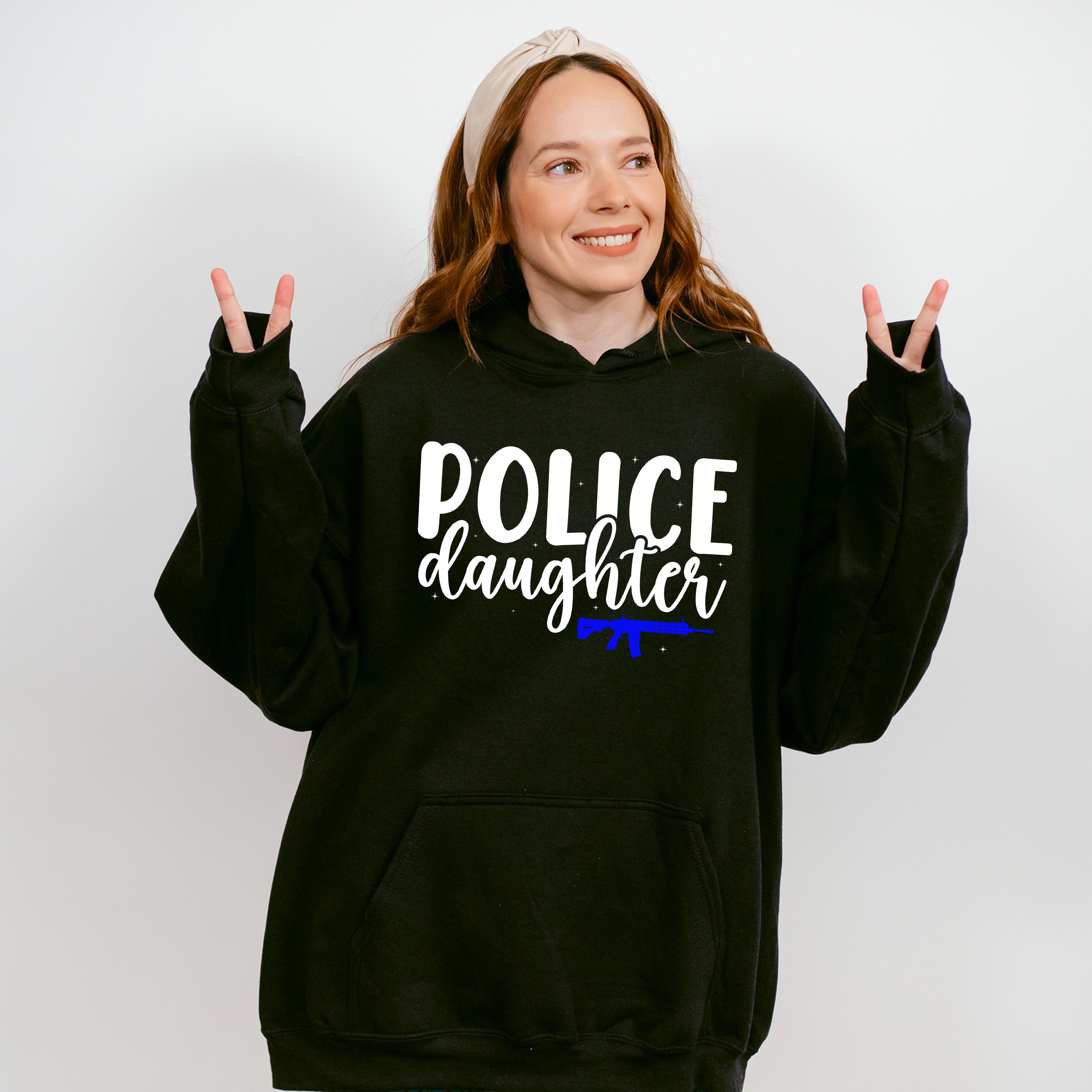 Police Daughter - Police Unisex Crewneck T-Shirt Sweatshirt Hoodie