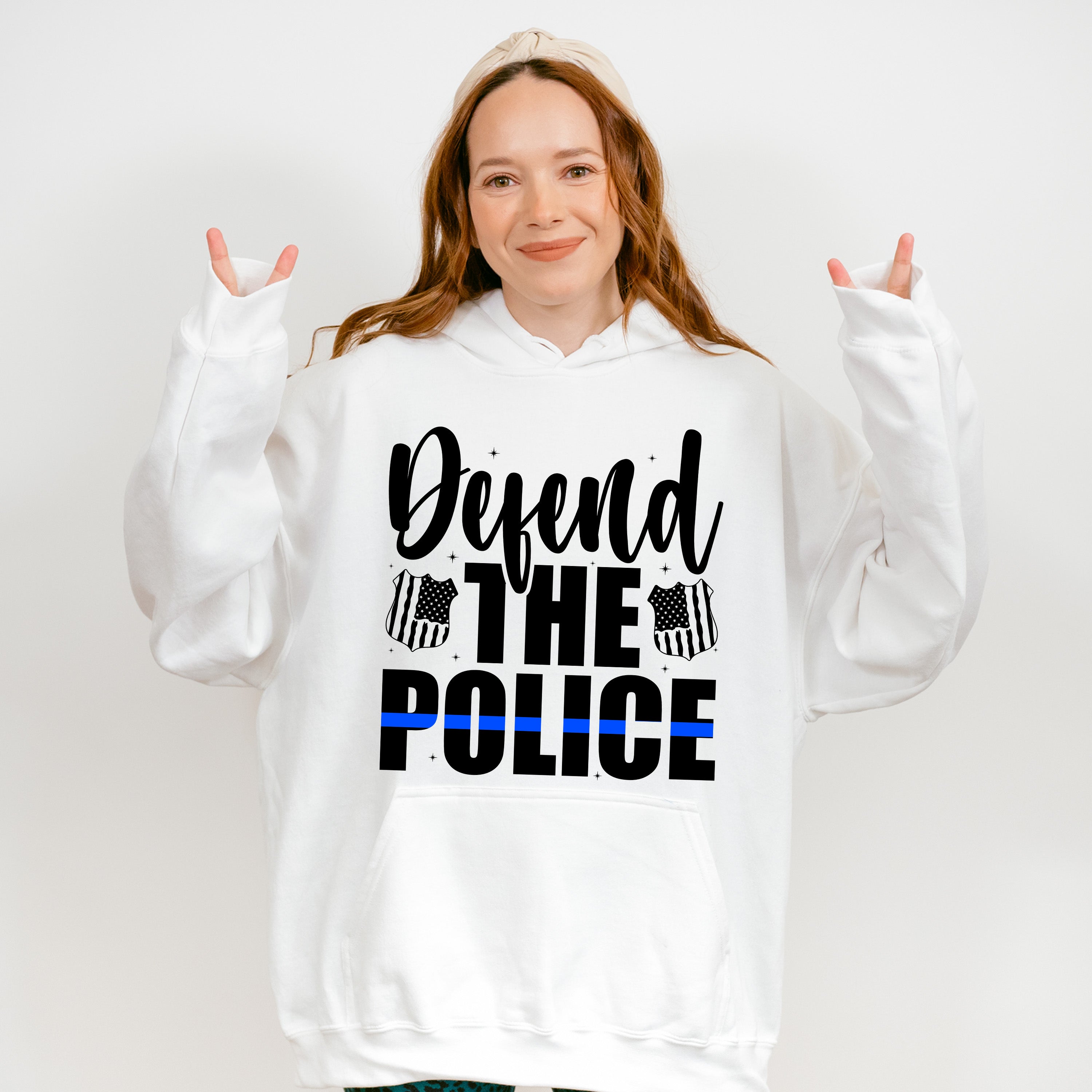Defend The Police - Police Unisex Crewneck T-Shirt Sweatshirt Hoodie