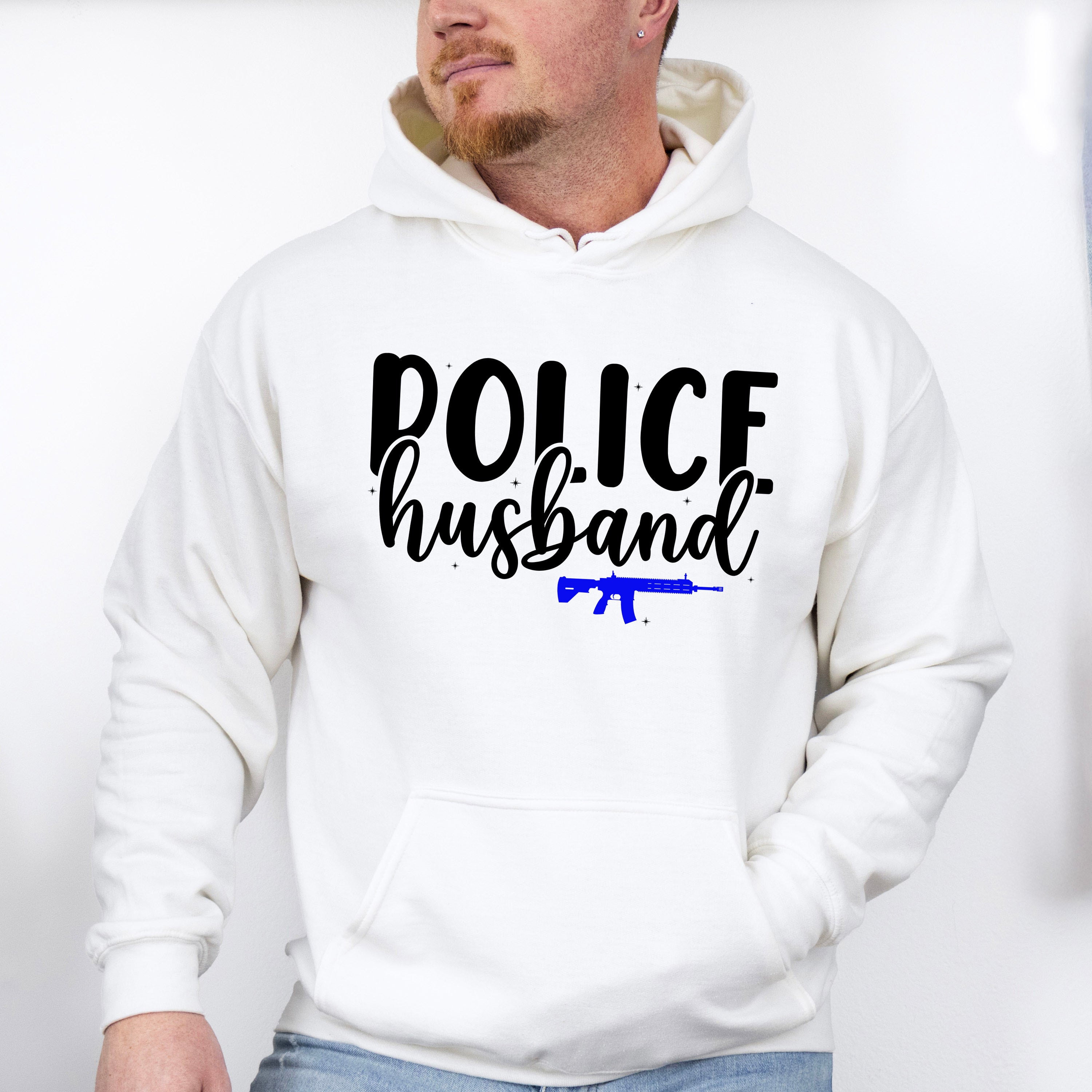 Police Husband - Police Unisex Crewneck T-Shirt Sweatshirt Hoodie
