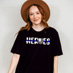 Heroes - Police Unisex Crewneck T-Shirt Sweatshirt Hoodie