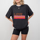 LOVE Stripes Design - Valentines Theme Unisex Crewneck T-Shirt Sweatshirt Hoodie