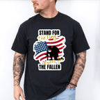 Stand For The Flag - Military Unisex Crewneck T-Shirt Sweatshirt Hoodie