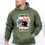 Stand For The Flag - Military Unisex Crewneck T-Shirt Sweatshirt Hoodie